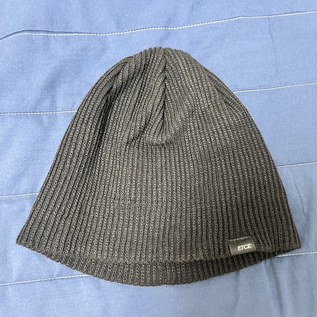 etce 라벨 비니 블랙