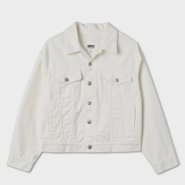 mm6 오프 화이트 자켓