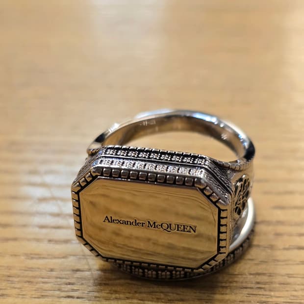 알렉산더맥퀸 실버반지