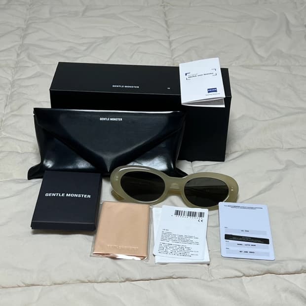 젠틀몬스터 LE-IC1 아이보리 선글라스