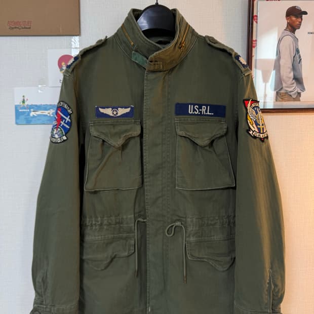 [S]폴로 랄프로렌 M-65 아이코닉 필드 소령 자켓