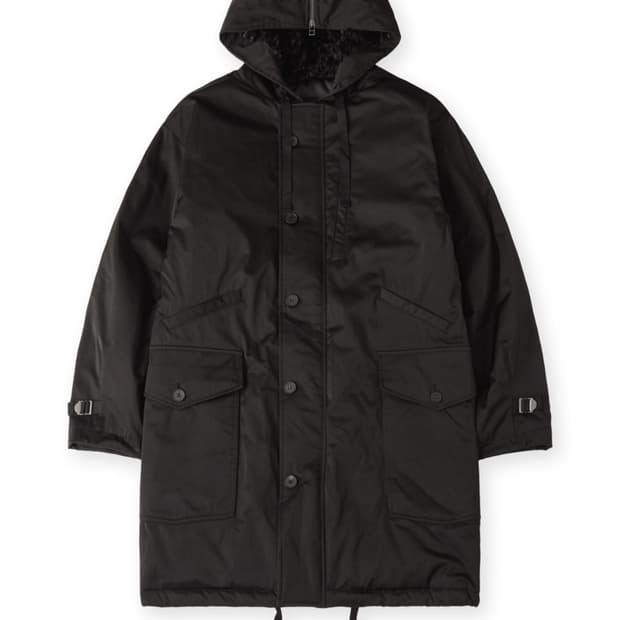 해칭룸 N3B 파카 블랙 2사이즈 구합니다