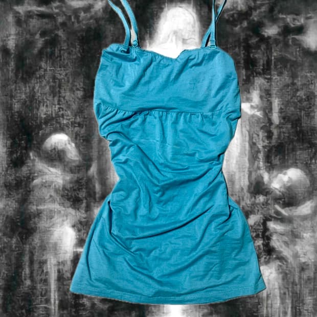 Uniqlo mint long sleeveless 민트 나시 슬리브리스 