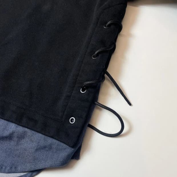 지오송지오 레이어드 셔츠 디테일 맨투맨 PN9535