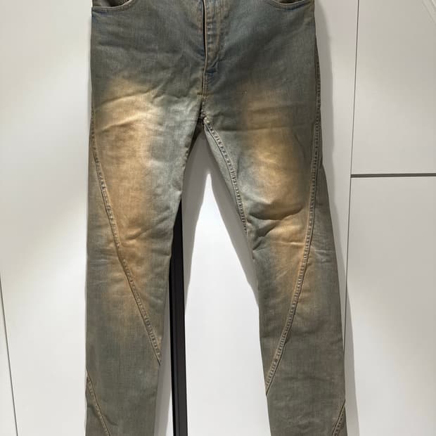 넥스트도어립스 TWISTED COATED JEAN INDIGO 2사이즈