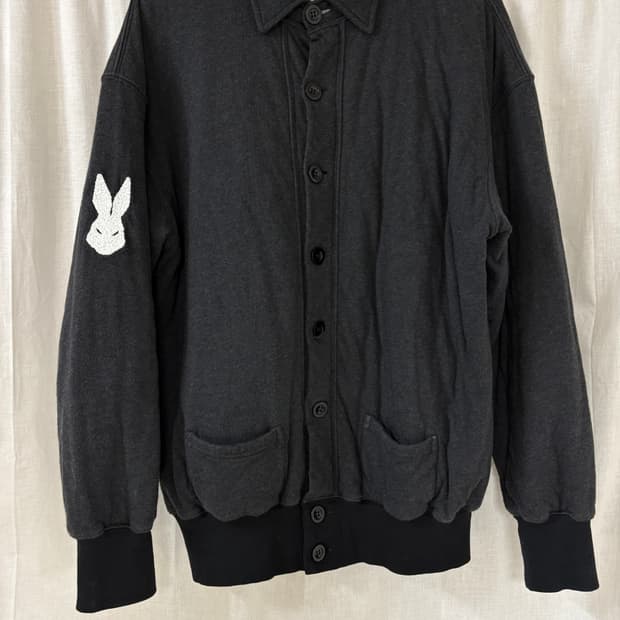 [48] 메종 마르지엘라 Animal Embroidery 코튼 블루종