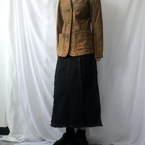 Washing corduroy ajcket