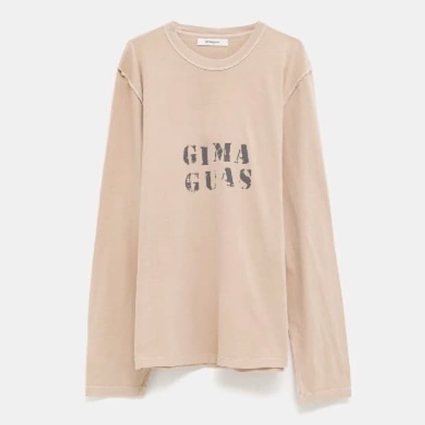 [M,L]기마구아스 GIMA 로고 티셔츠