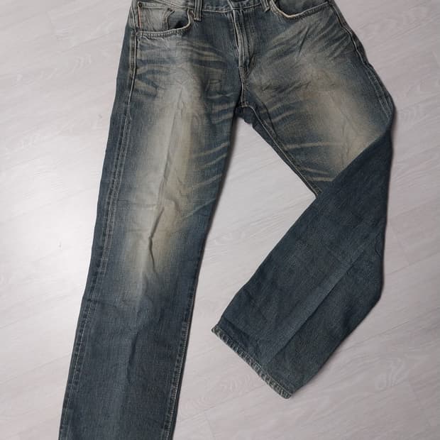 일본 에드윈edwin 505zx 빈티지 청바지