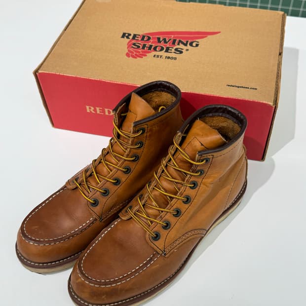 레드윙 875 목토 라이트 브라운