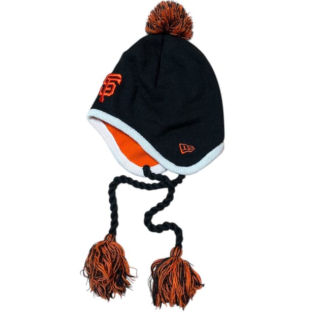 뉴에라 샌프란시스코 자이언츠 이어플랩 폼폼 비니 