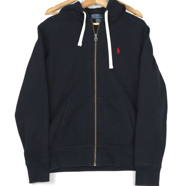 [M] 폴로 랄프로렌 기모 코튼 후드집업
