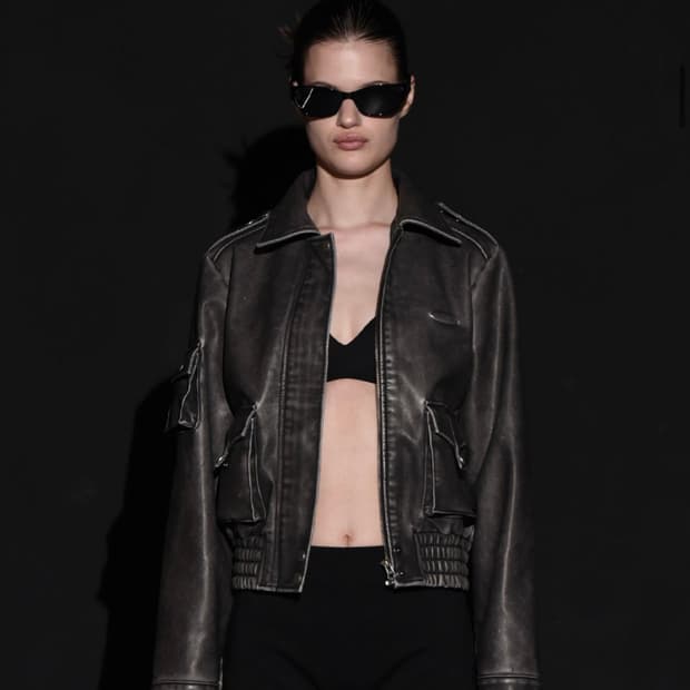 보헤미안서울 봄버 워시드 그레이 자켓 1 Size