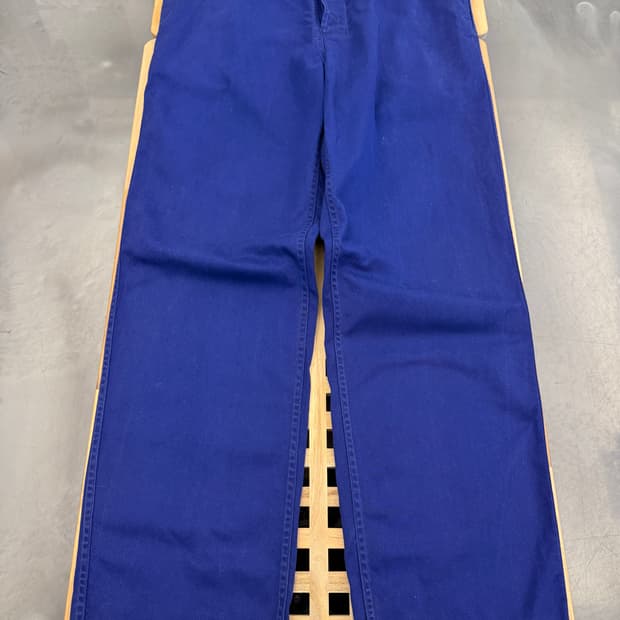 1970s FRIENDSHIP FADED NAVY 빈티지 프렌치워크팬츠