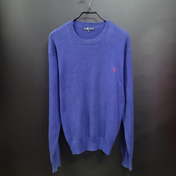 Ralph Lauren 빈티지 자수로고 니트(무료배송)