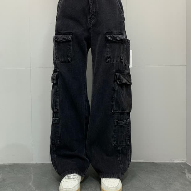 포켓데님팬츠
