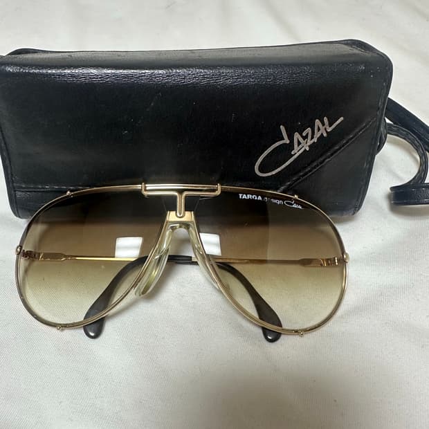 카잘 TARGA 901 골드 선글라스