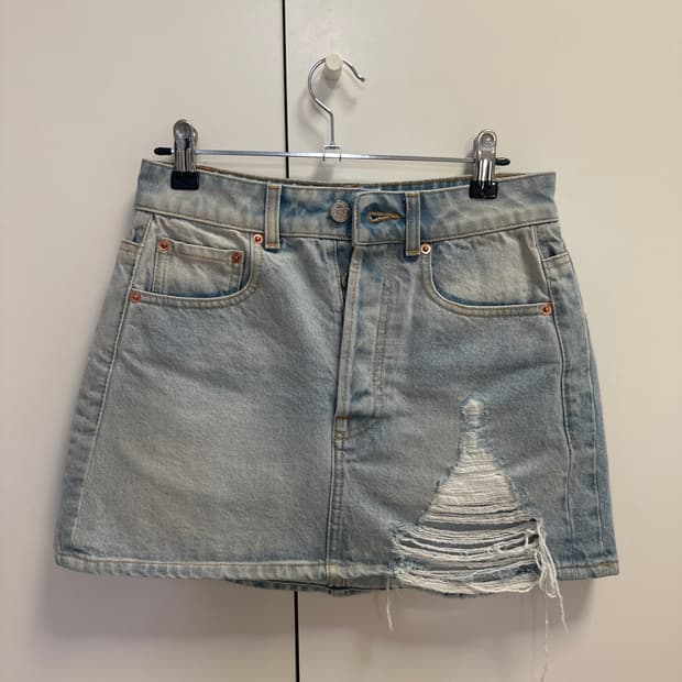 베트멍 데님 스커트 xs