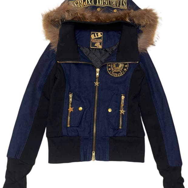 d.i.a 갸루스타일 후드집업