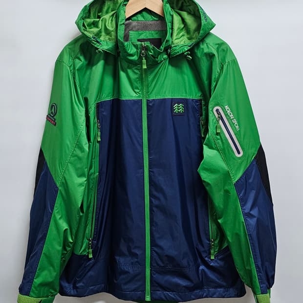 코오롱스포츠 바람막이 후드자켓 105