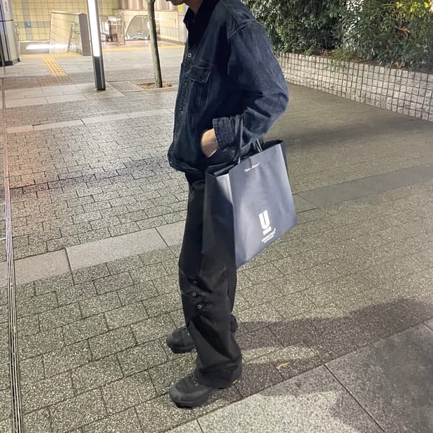인사일런스 캣브러쉬 데님 자켓 L