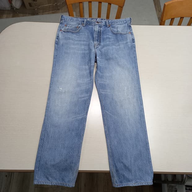 36 리바이스620 워싱 슬림일자진 연청 36-428