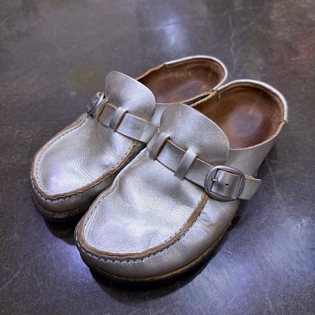 버켄스탁 버클리 클로그 블로퍼 샌들 슈즈 슬리퍼 골드 39 (250)