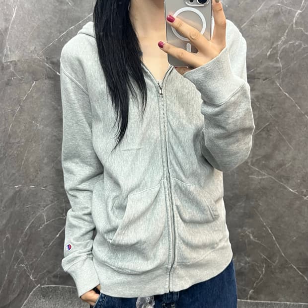 챔피온 리버스위브 후드집업 s139