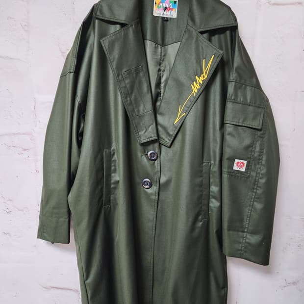  MAN.G 트렌치 코트
