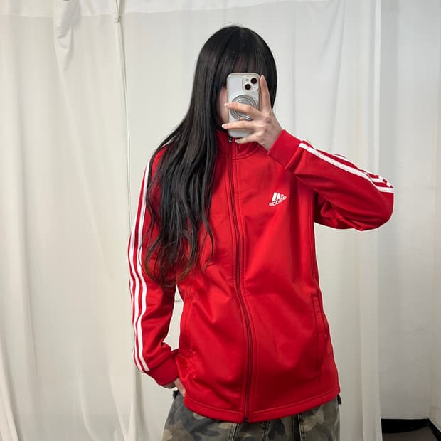 Adidas Red Track Jacket