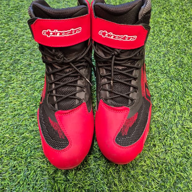 알파인스타 MM93 AUSTIN KNITED 라이딩슈즈 레드 270mm