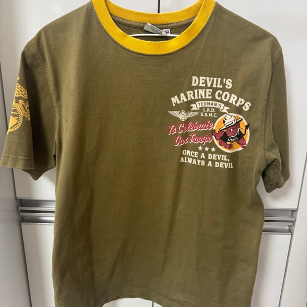 테드 컴퍼니 US MARINES 반팔셔츠