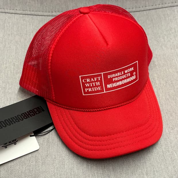 네이버후드 26ss바쉴드 트러커캡