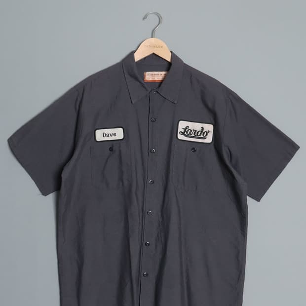 90's newsystem Poly Work shirt