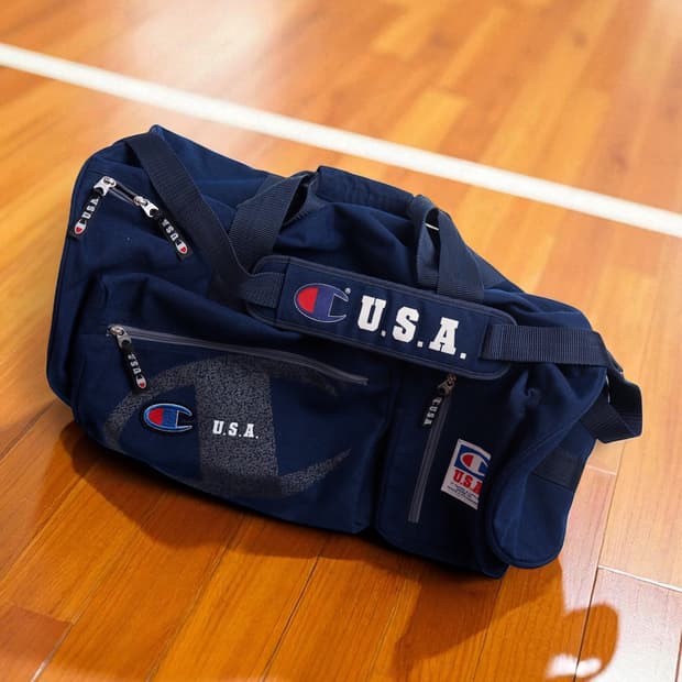 [CHAMPION] 올드스쿨 USA 로고 보스턴 백