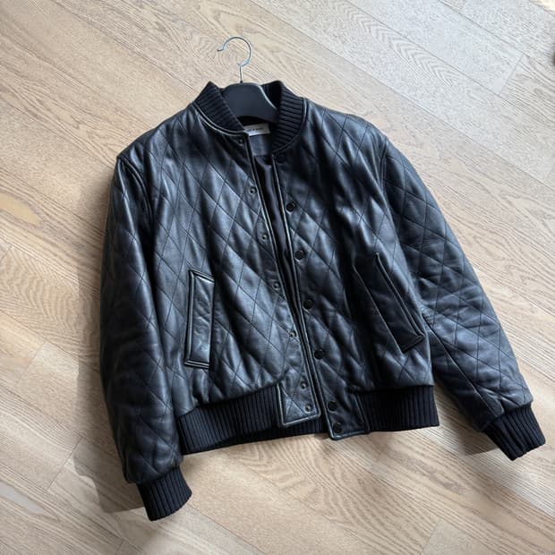 ernes w baker 레더 봄버 자켓 M