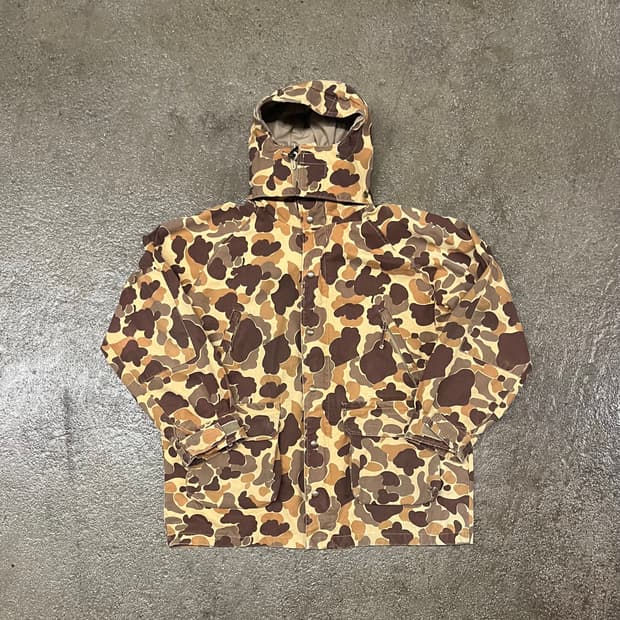 90s 빈티지 덕카모 헌팅 자켓 (105)