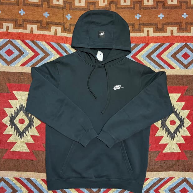 L) 나이키 후드티 블랙