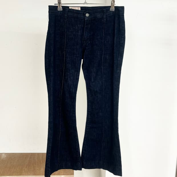 폴로 랄프로렌 흑청 플레어 팬츠