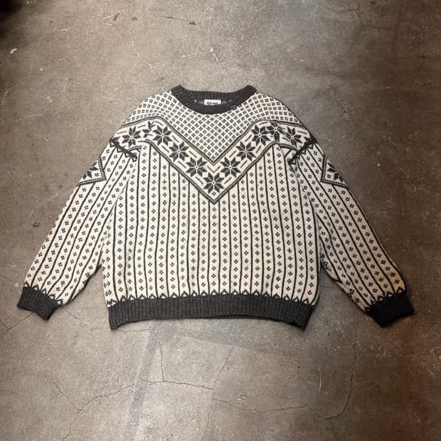 노르웨이 Voss 노르딕 헤비 울스웨터