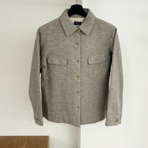 마가렛 호웰 멜란지 그레이 셔츠 자켓