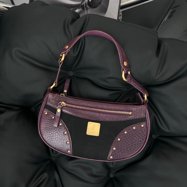 MCM 크로크 레트로 숄더백