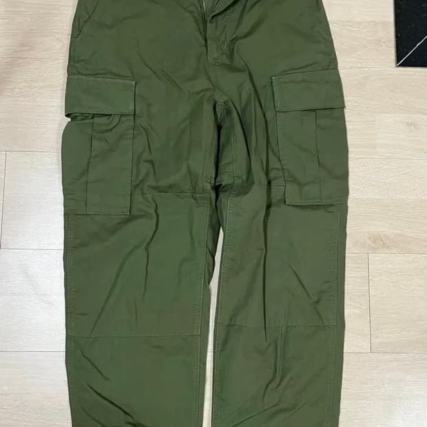 카키스 스탁 카고 팬츠 stock cargo pants khaki m