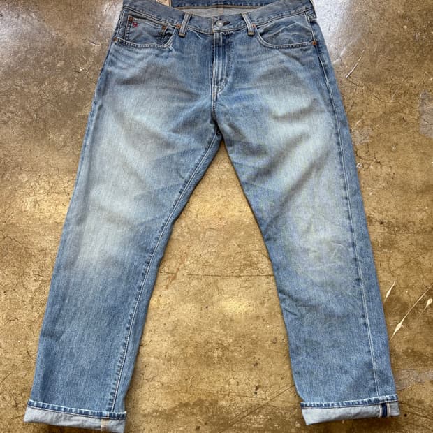 폴로 Authentic Dungarees 셀비지 데님