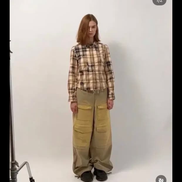 로레일즈 카고팬츠 2 사이즈