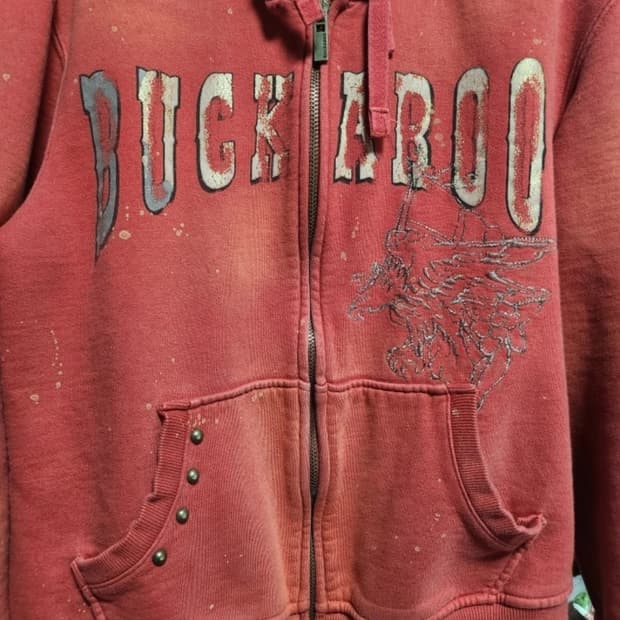 Buckaroo 스터드 후드집업 m