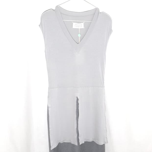 (W)[38] 메종 마틴 마르지엘라 슬리브리스 드레스