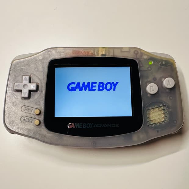 닌텐도 GBA 게임보이 어드밴스 밀키블루 IPS 백라이트 버전 판매