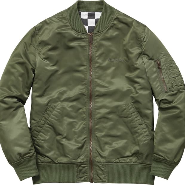 슈프림 리버시블 체커 Ma-1