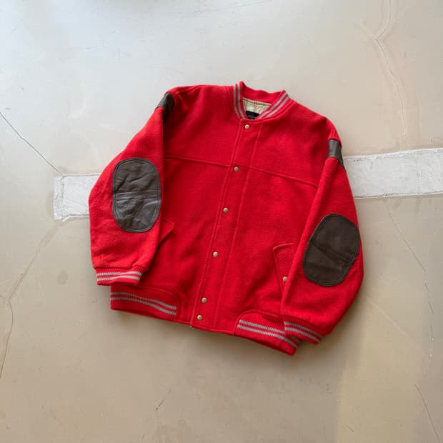 jpn vtg 울 바시티 자켓